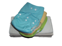 lot 3 couches lavables Ecocouche et 6 inserts reutilisables lulu nature