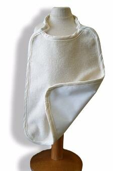 Serviette Maternelle Coton Biologique Imperm�able BLANC
