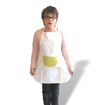 tablier enfant blanc