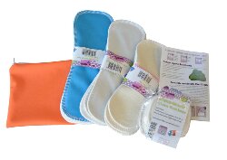 Lot decouverte Hygi�ne Feminine Lavable - Chanvre