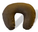 Housse bébé coussin allaitement, eponge Bambou CHOCOLAT