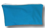 pochette � zip, trousse de toilette et maquillage, FEMINI - Bleu Aqua