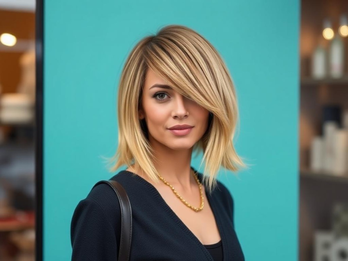 Fini la frange bombée, la frange shag est la nouvelle tendance coiffure de l'été pour rajeunir le visage