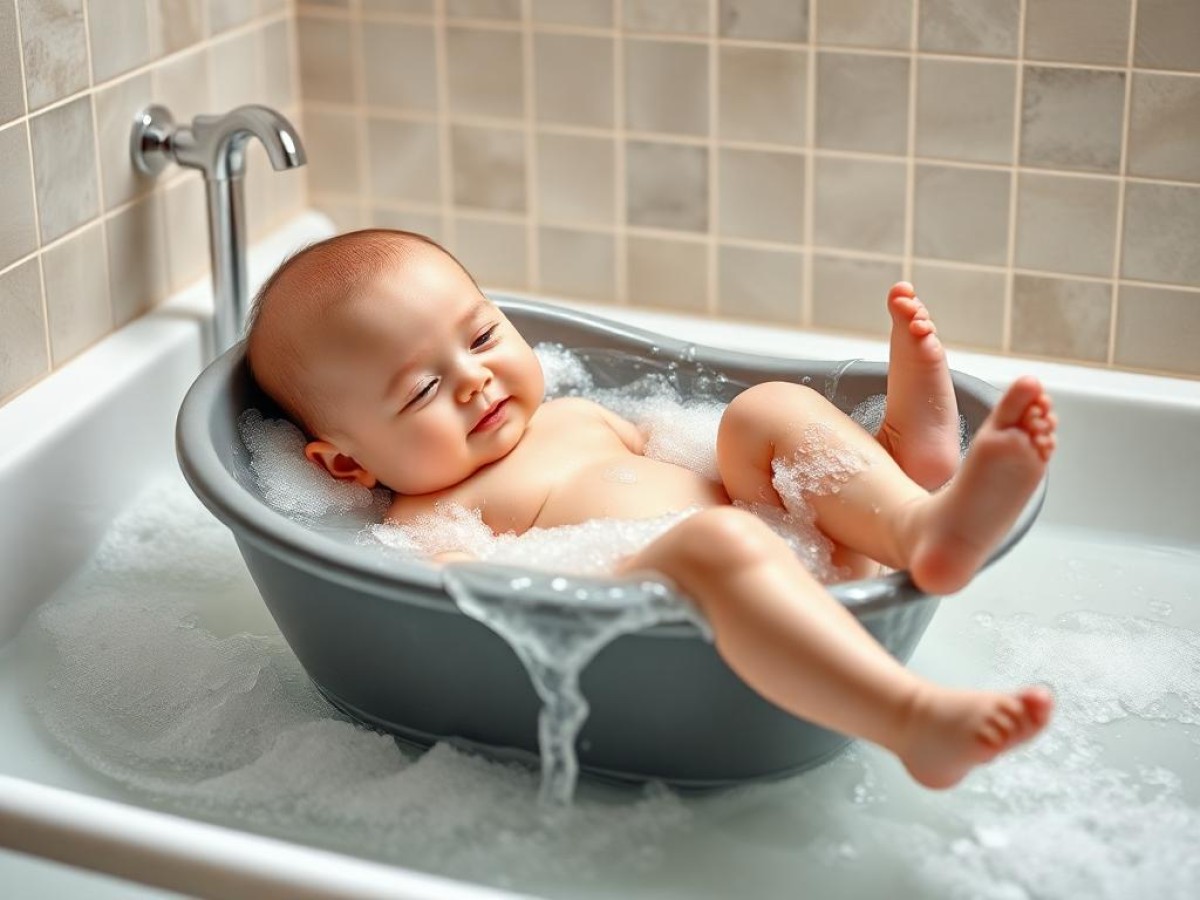 Comment donner un bain à bébé ?