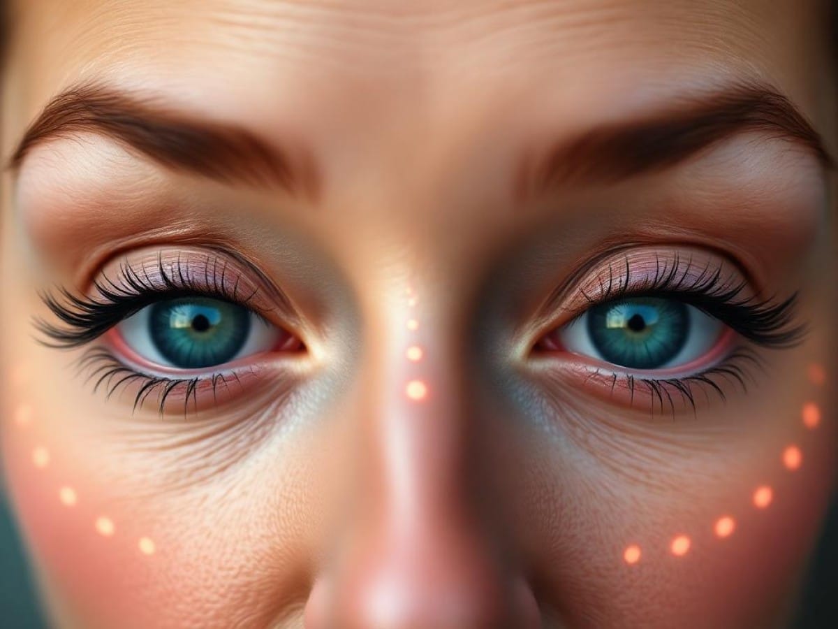 Paupières tombantes : oubliez l’eyeliner, la “dot method” est la meilleure astuce make-up pour lifter votre regard