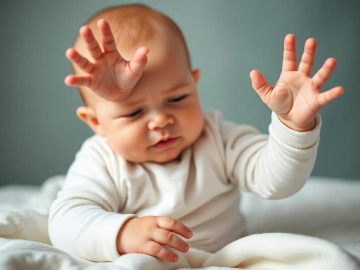 Le réflexe de Moro chez le nouveau-né