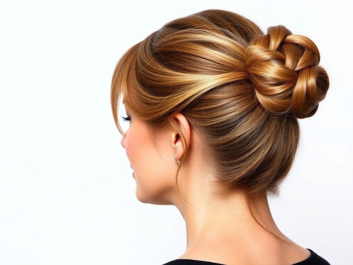 Fini le chignon banane, le
chignon cachemire est la coiffure la plus élégante à porter après
50 ans