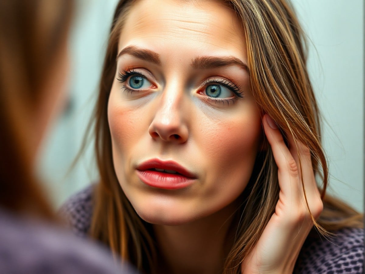 Visage bouffi et gonflé : voici
l'astuce n°1 d'une dermatologue pour défatiguer ses traits le
matin