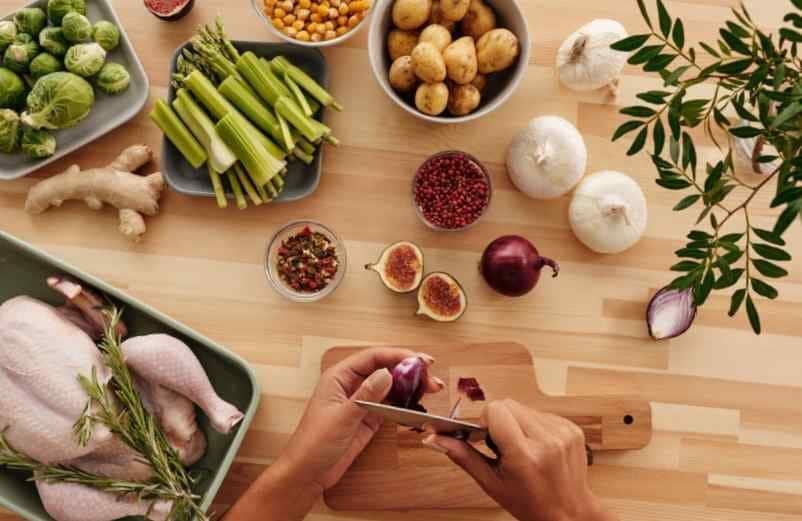 Un saltimbocca de poulet aux figues Lulu Nature