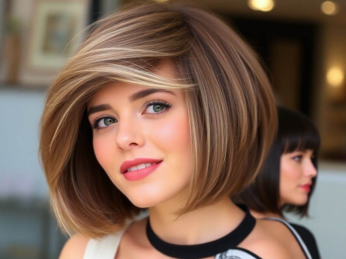 “N°1 des coiffures du
printemps”: la “bombshell midi” est la coupe mi-longue la plus
tendance du moment