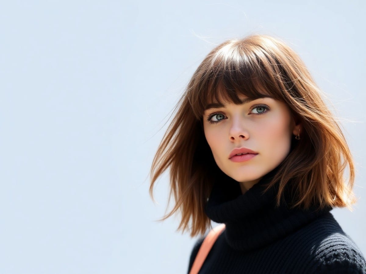 Close-up,Young,Woman,Portrait,During,Haircut:,Sharp,Scissors,Trim,Hair