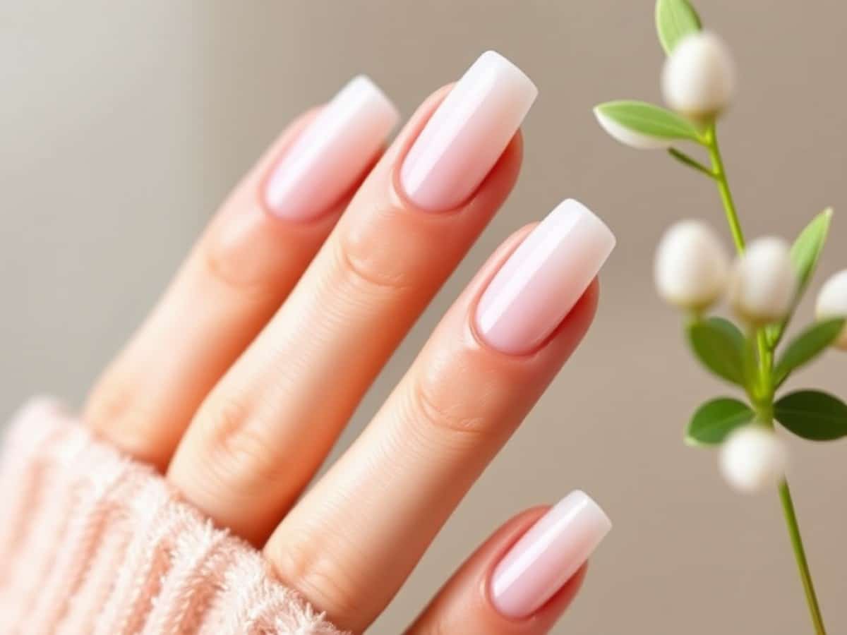 Plus saine et naturelle que les
ongles en gel, la manucure japonaise est la tendance du printemps
2026
