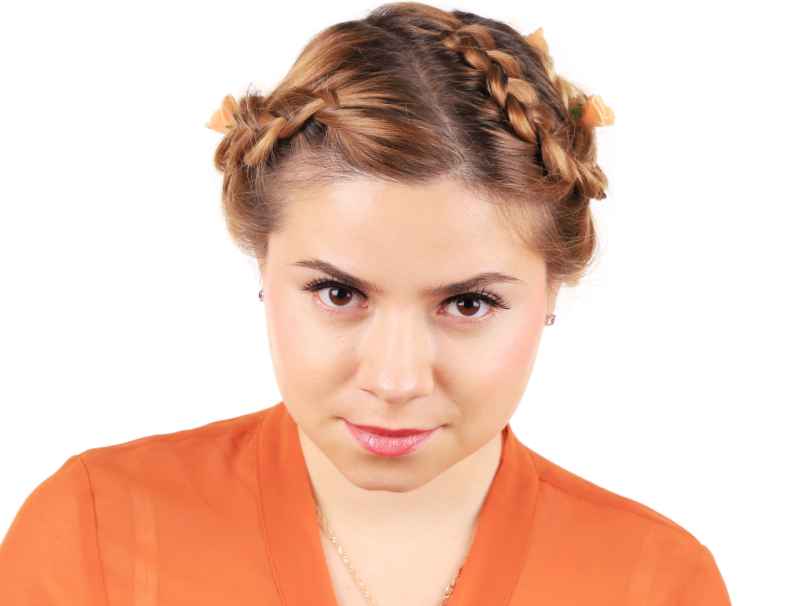 Idées de coiffure simple et rapide pour cheveux mi-longs à faire soi-même-Lulu Nature