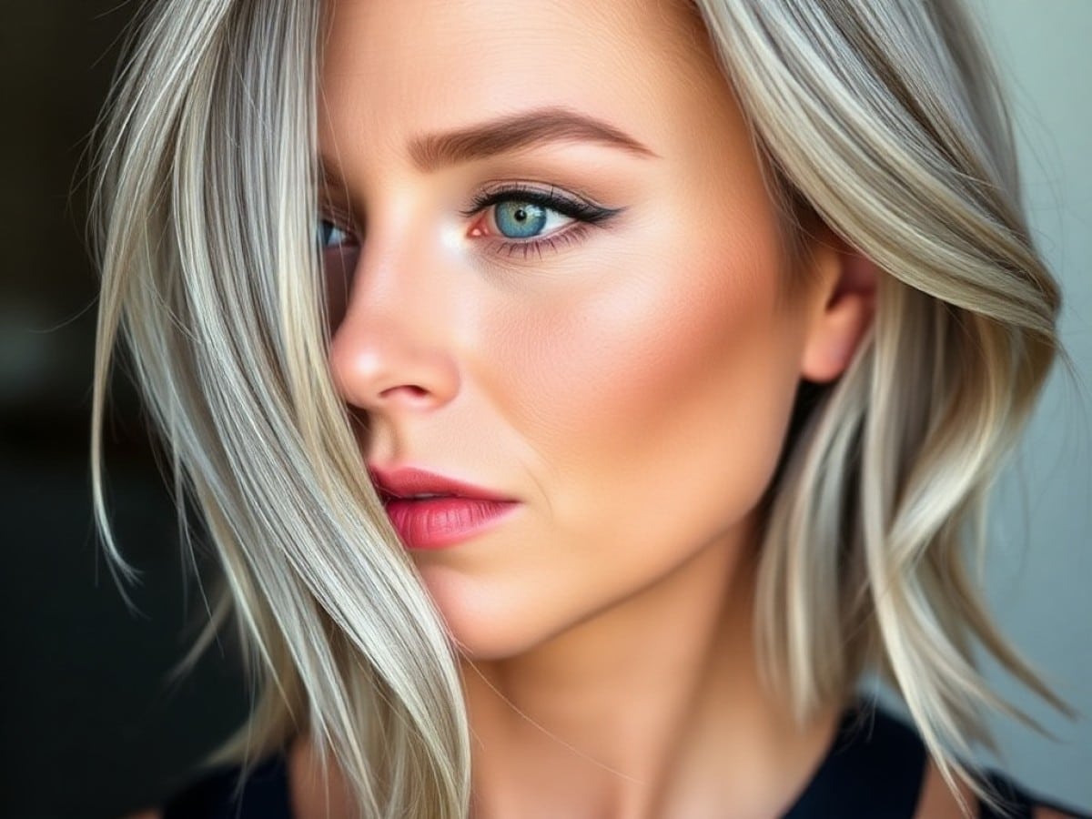 Cheveux gris après 50 ans :
mieux que le balayage, le “grey contouring” illumine et rajeunit la
chevelure selon une coiffeuse