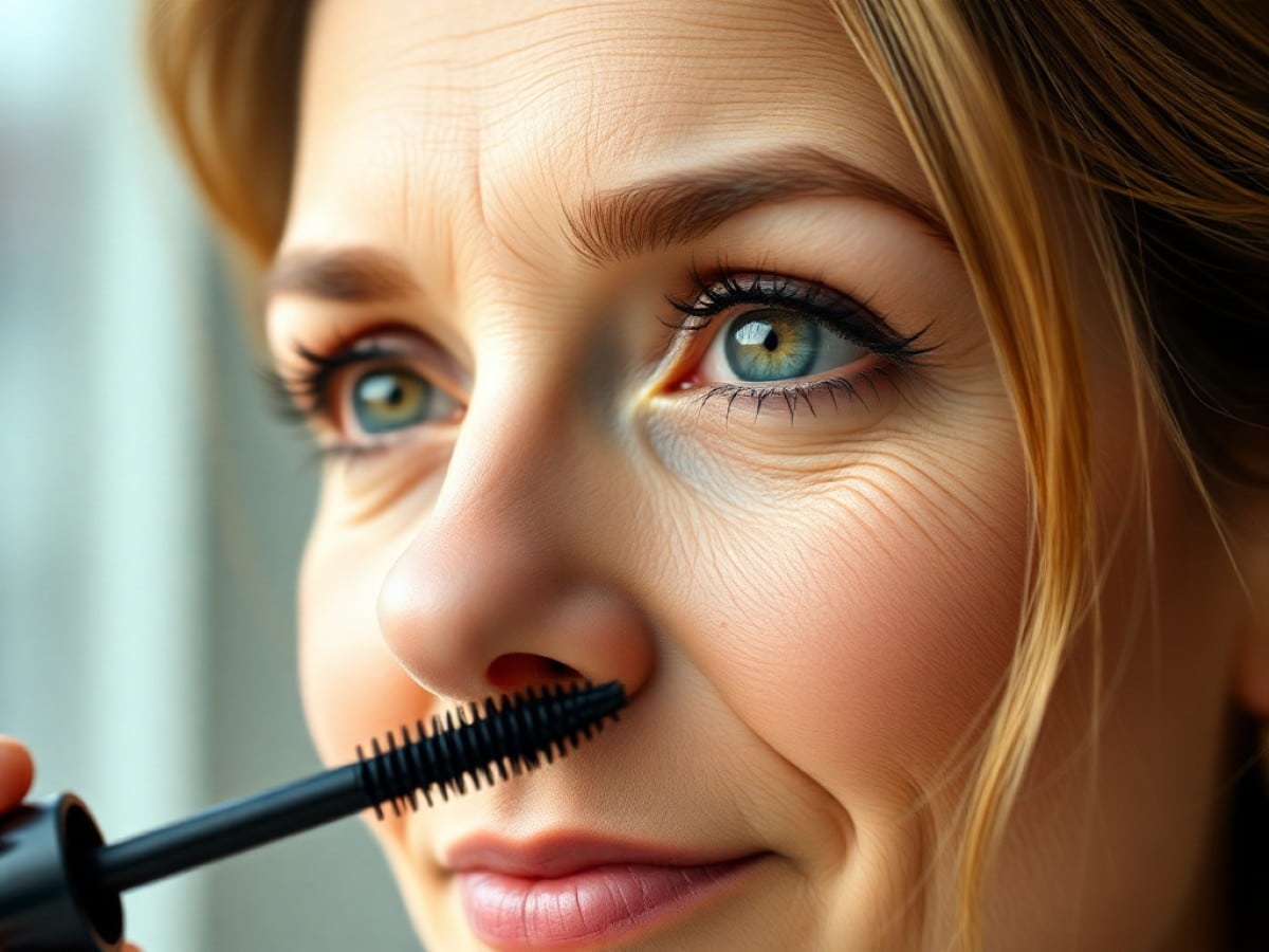 "+5mm de longueur" : ce mascara
effet liftant est idéal pour sublimer les paupières tombantes après
50 ans