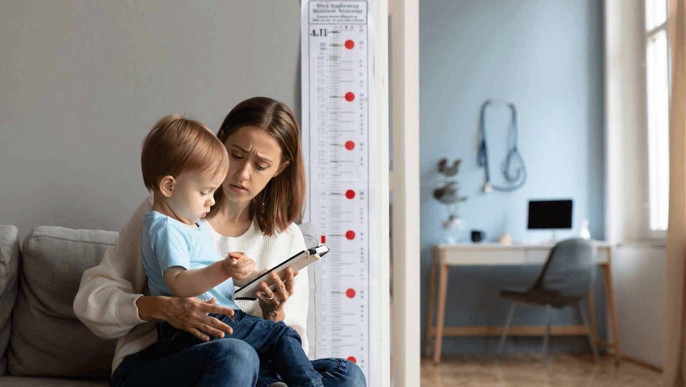 Comment sait-on si un enfant grandit “normalement” ?