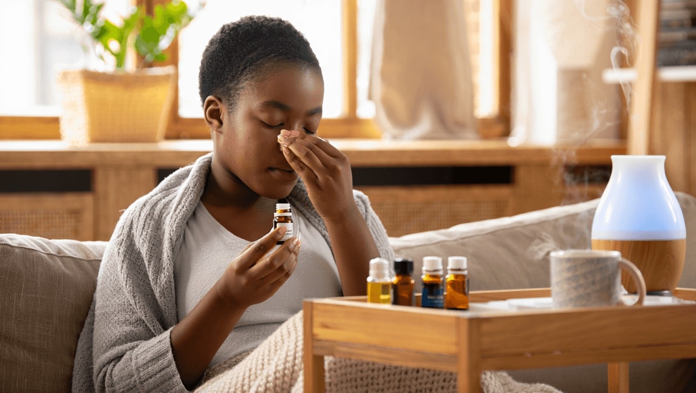 Quelles huiles essentielles utiliser contre le rhume ?