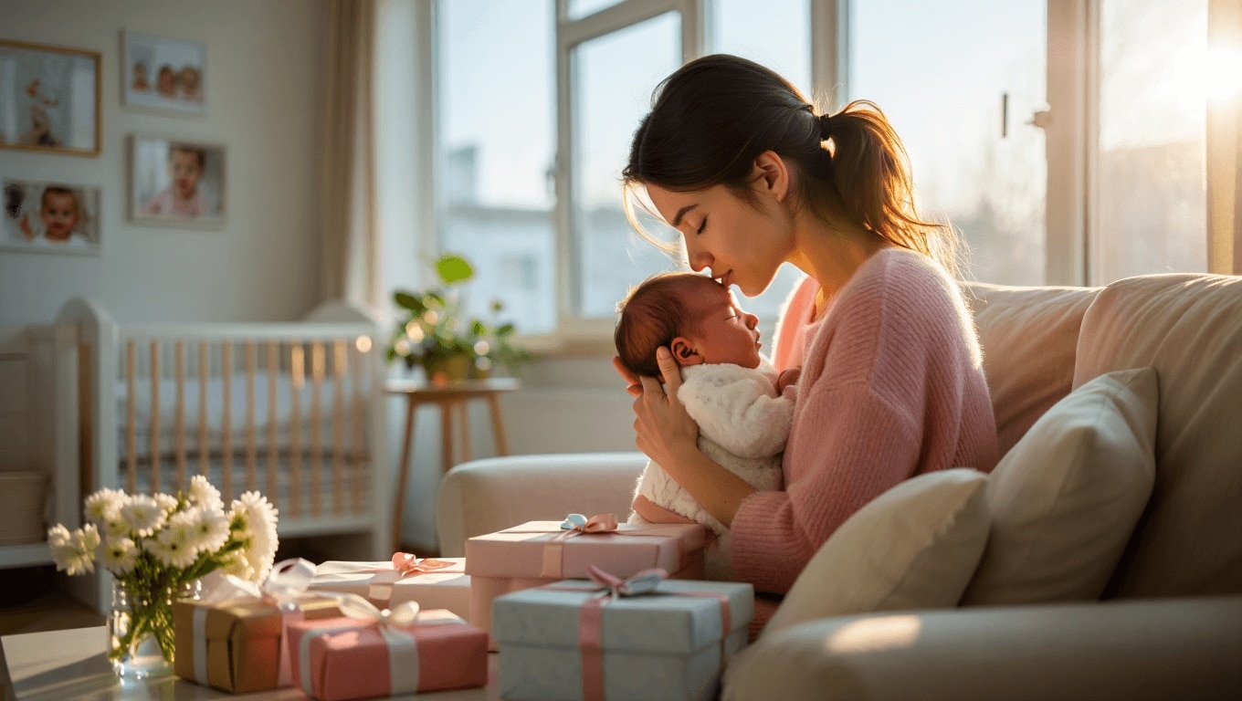 Quel cadeau de naissance offrir à une jeune maman ?