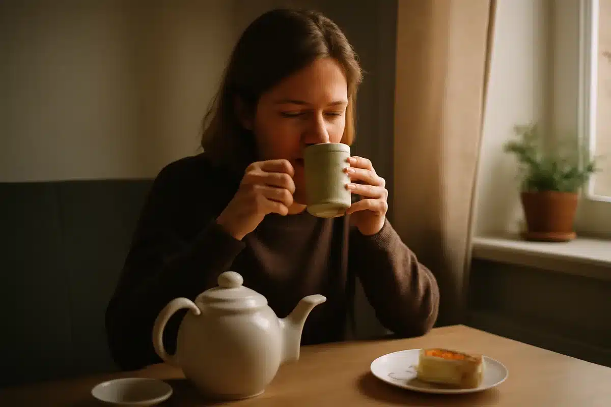 Pourquoi une infusion plutôt qu’un dessert sucré — Les tisanes offrent une alternative peu calorique qui joue sur plusieurs leviers à la fois : elles apportent un rituel chaud et satisfaisant, favorisent l’hydratation et peuvent soutenir la digestion. Plutôt que d’ajouter